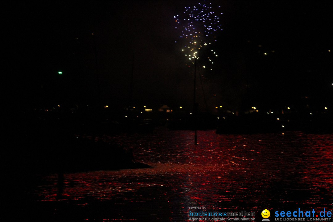 SEENACHTFEST mit Feuerwerk: Kreuzlingen am Bodensee, 08.08.2015