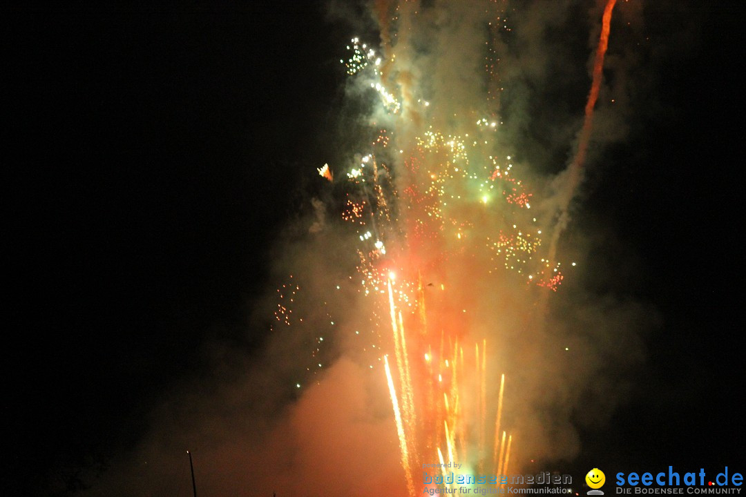 SEENACHTFEST mit Feuerwerk: Kreuzlingen am Bodensee, 08.08.2015