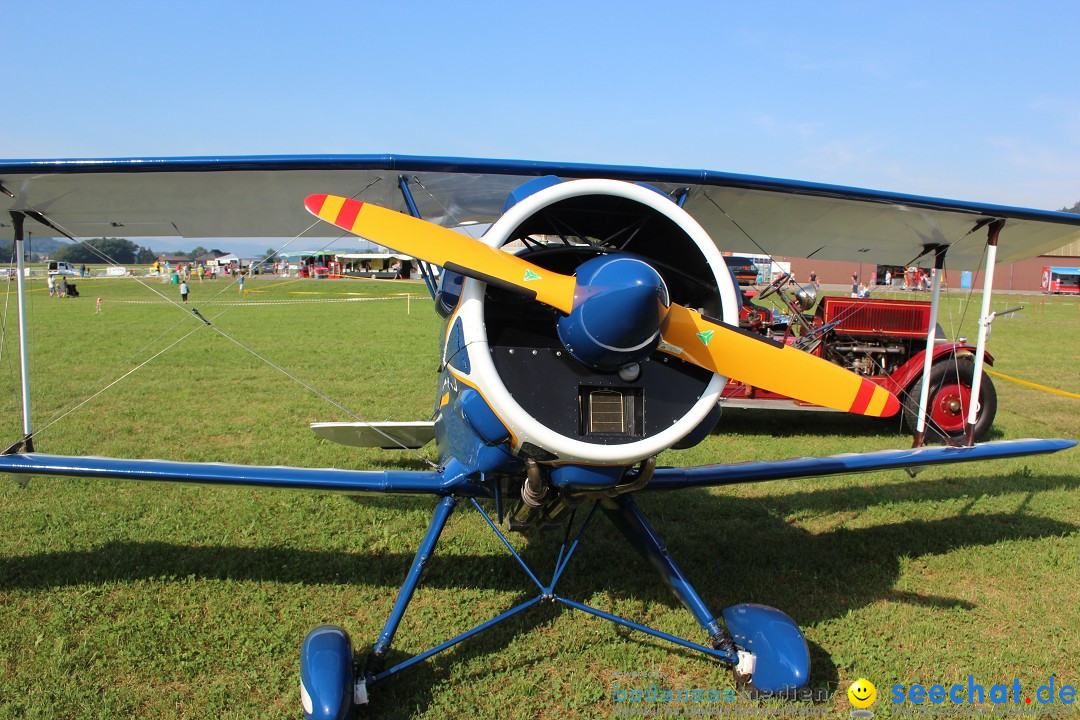 Flugtage: Sitterdorf in der Schweiz, 09.08.2015