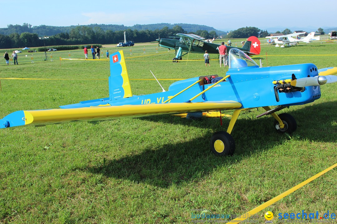 Flugtage: Sitterdorf in der Schweiz, 09.08.2015