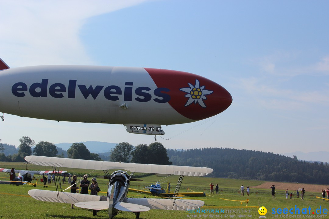 Flugtage: Sitterdorf in der Schweiz, 09.08.2015