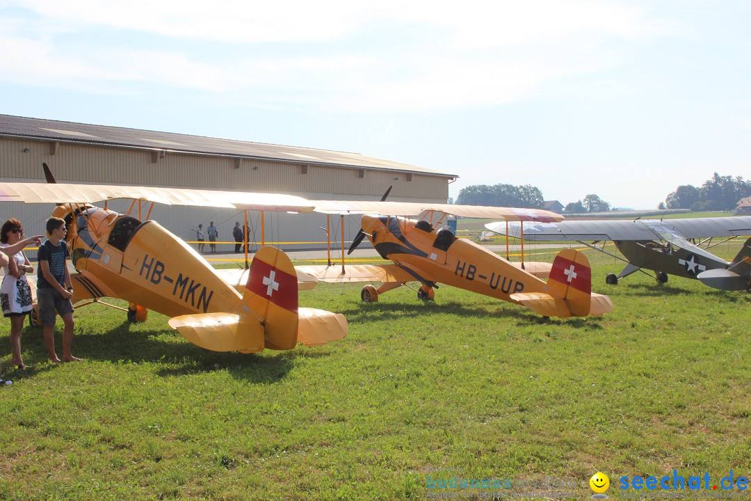 Flugtage: Sitterdorf in der Schweiz, 09.08.2015