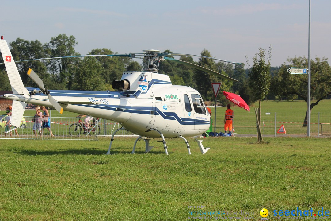 Flugtage: Sitterdorf in der Schweiz, 09.08.2015