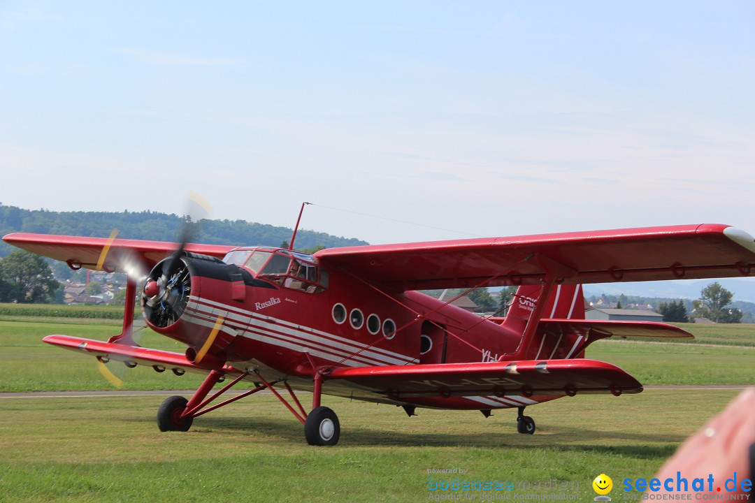 Flugtage: Sitterdorf in der Schweiz, 09.08.2015