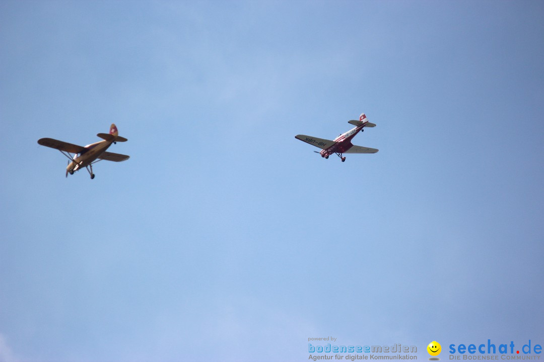 Flugtage: Sitterdorf in der Schweiz, 09.08.2015