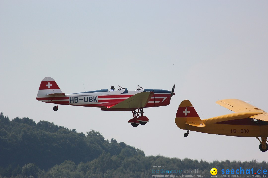 Flugtage: Sitterdorf in der Schweiz, 09.08.2015