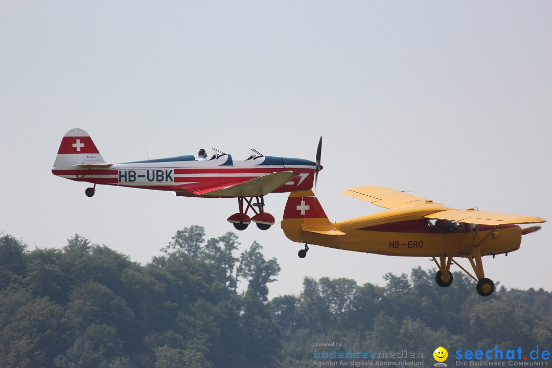 Flugtage: Sitterdorf in der Schweiz, 09.08.2015