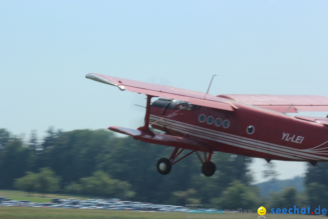 Flugtage: Sitterdorf in der Schweiz, 09.08.2015