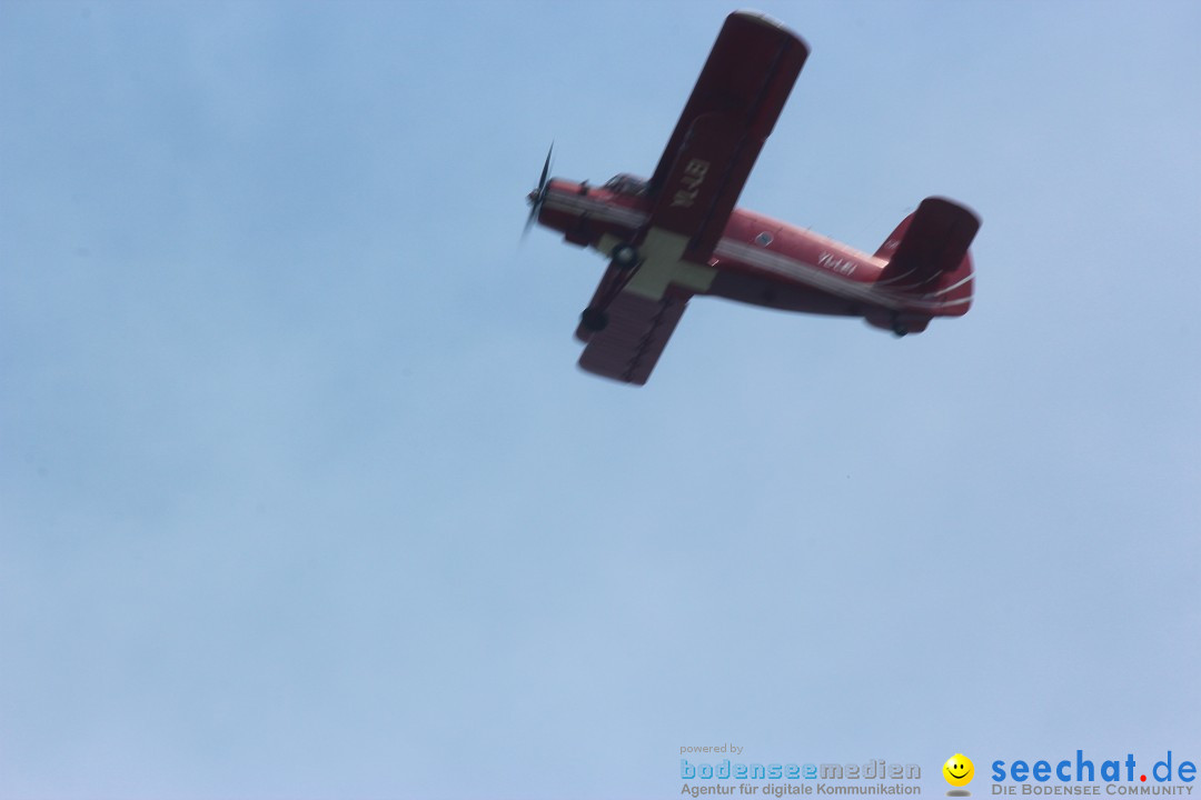 Flugtage: Sitterdorf in der Schweiz, 09.08.2015