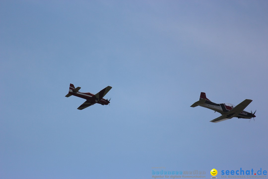 Flugtage: Sitterdorf in der Schweiz, 09.08.2015