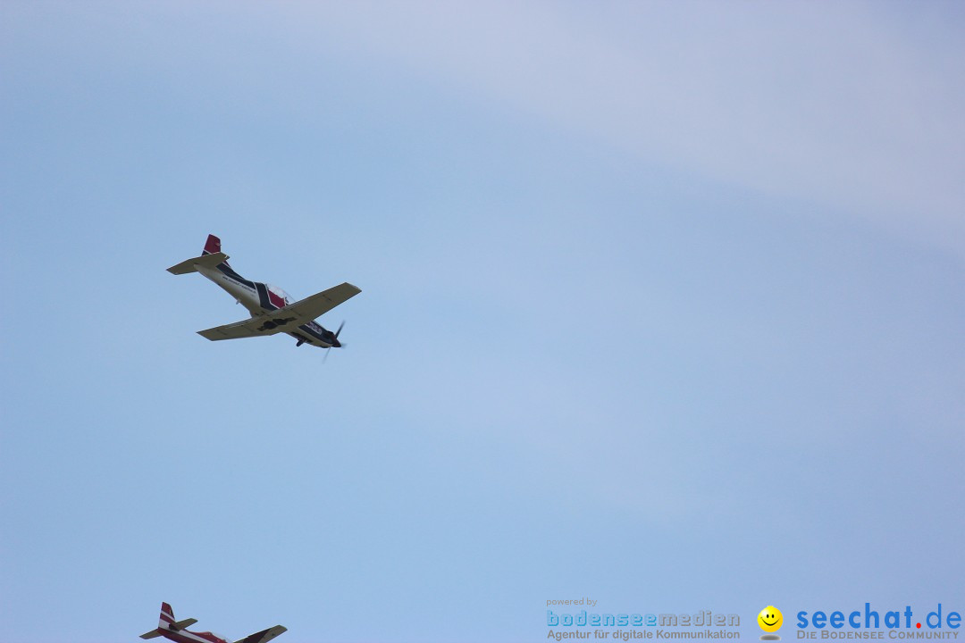 Flugtage: Sitterdorf in der Schweiz, 09.08.2015