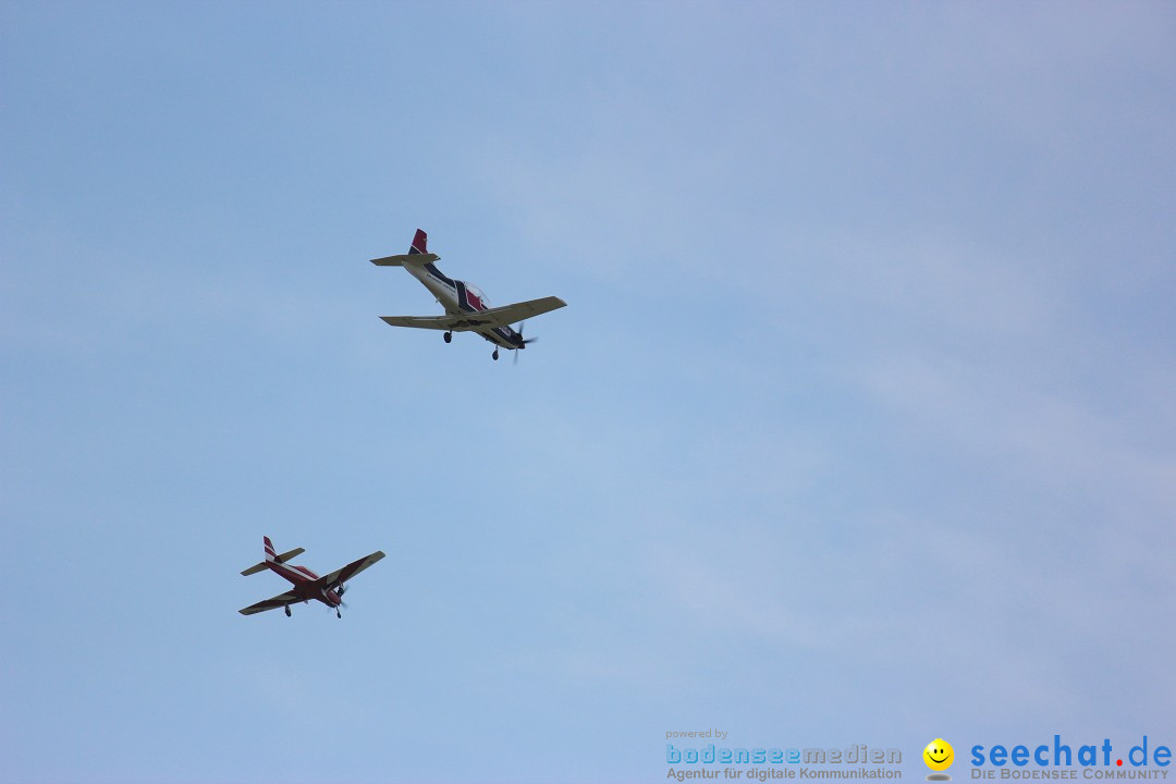 Flugtage: Sitterdorf in der Schweiz, 09.08.2015