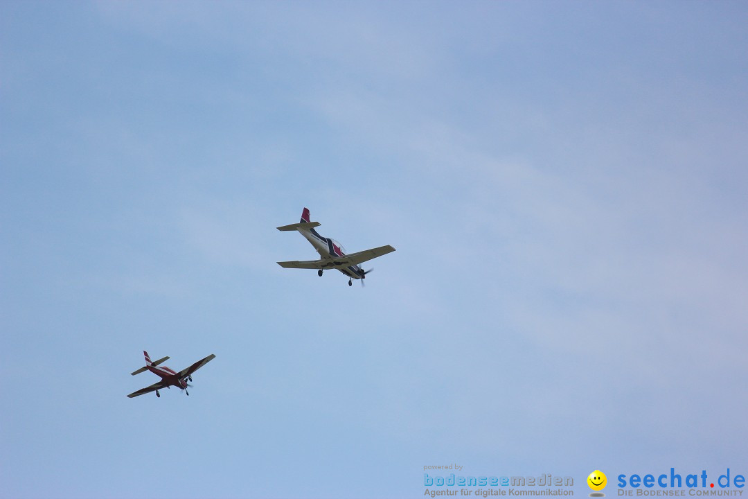 Flugtage: Sitterdorf in der Schweiz, 09.08.2015