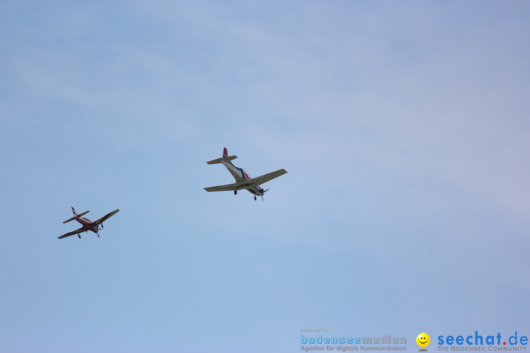 Flugtage: Sitterdorf in der Schweiz, 09.08.2015