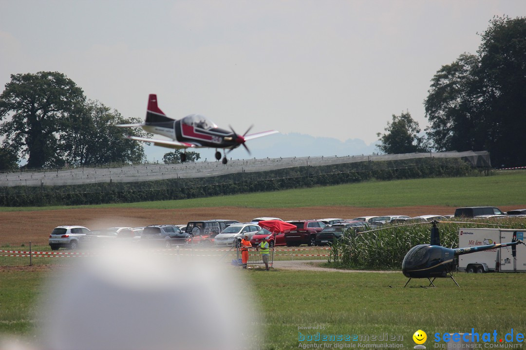 Flugtage: Sitterdorf in der Schweiz, 09.08.2015