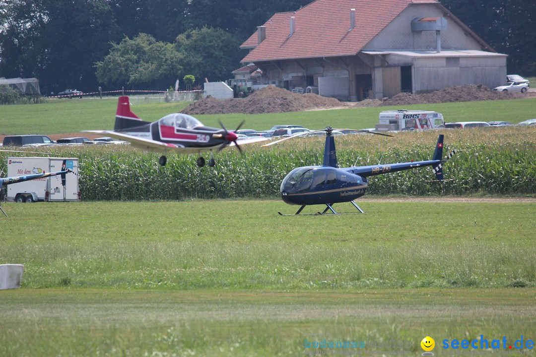 Flugtage: Sitterdorf in der Schweiz, 09.08.2015