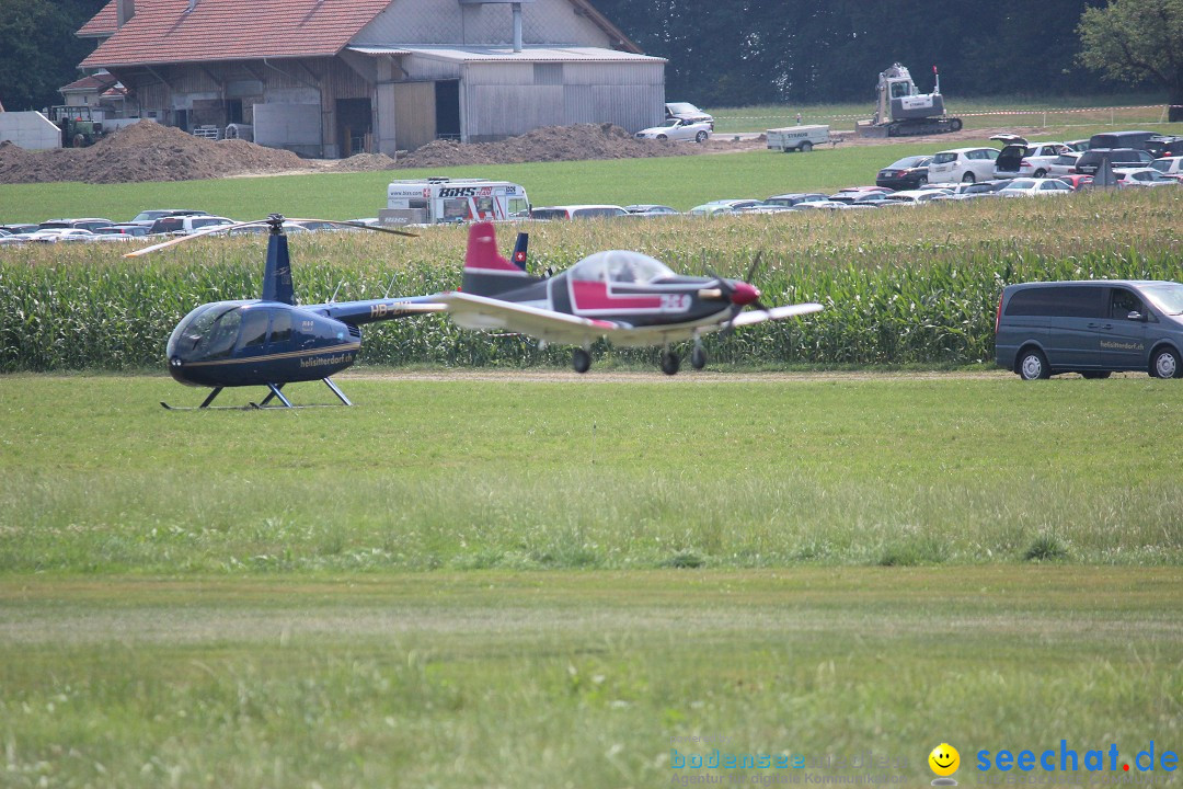 Flugtage: Sitterdorf in der Schweiz, 09.08.2015