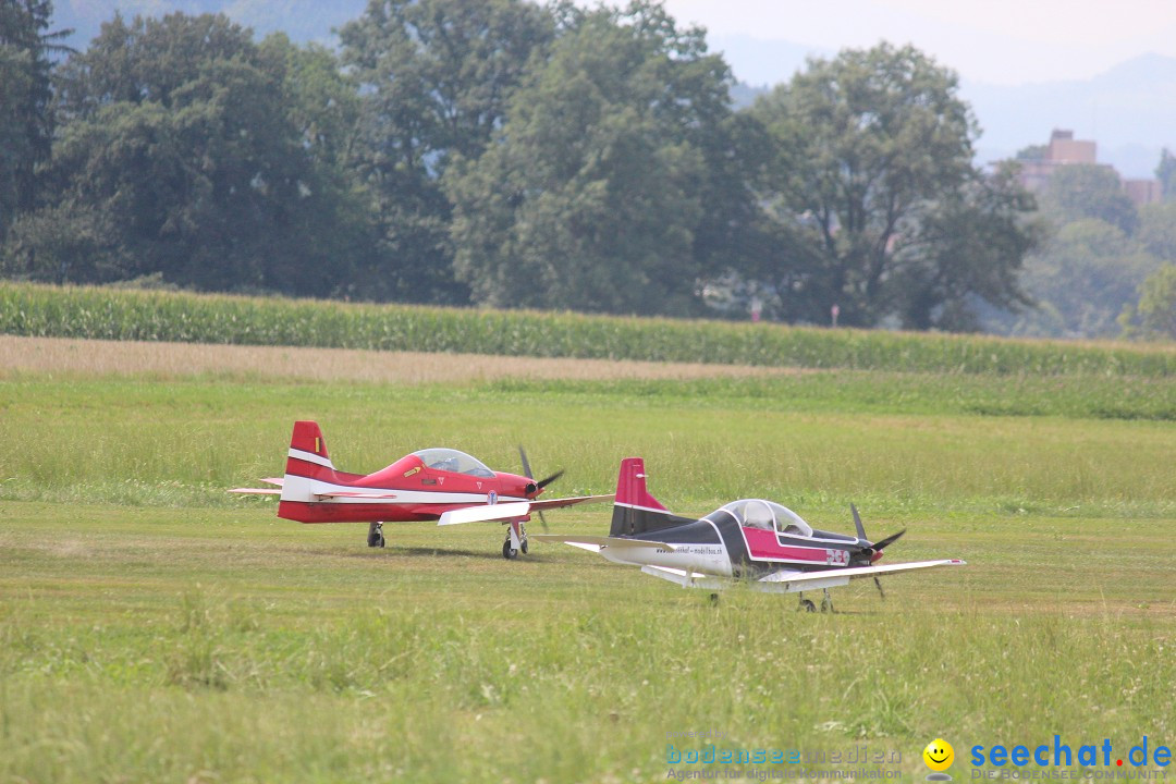 Flugtage: Sitterdorf in der Schweiz, 09.08.2015