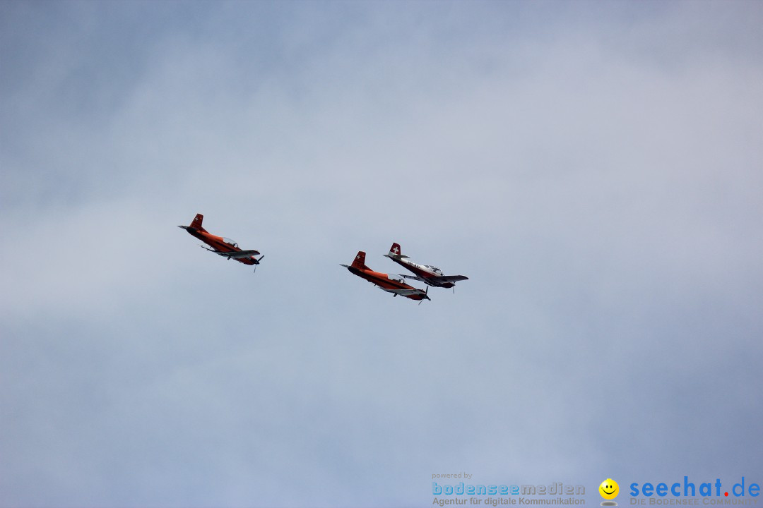 Flugtage: Sitterdorf in der Schweiz, 09.08.2015