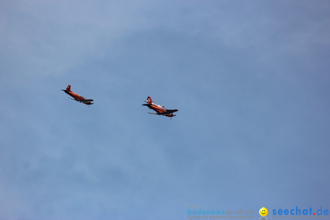 Flugtage: Sitterdorf in der Schweiz, 09.08.2015