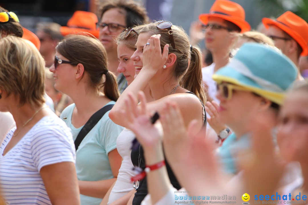 Stars in Town: Bastian Baker, Stefanie Heinzmann, Marc Sway: Schaffhausen, 