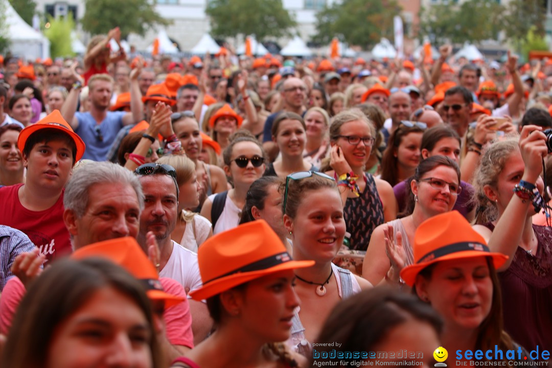 Stars in Town: Bastian Baker, Stefanie Heinzmann, Marc Sway: Schaffhausen, 