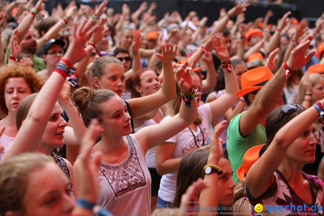 Stars in Town: Bastian Baker, Stefanie Heinzmann, Marc Sway: Schaffhausen, 