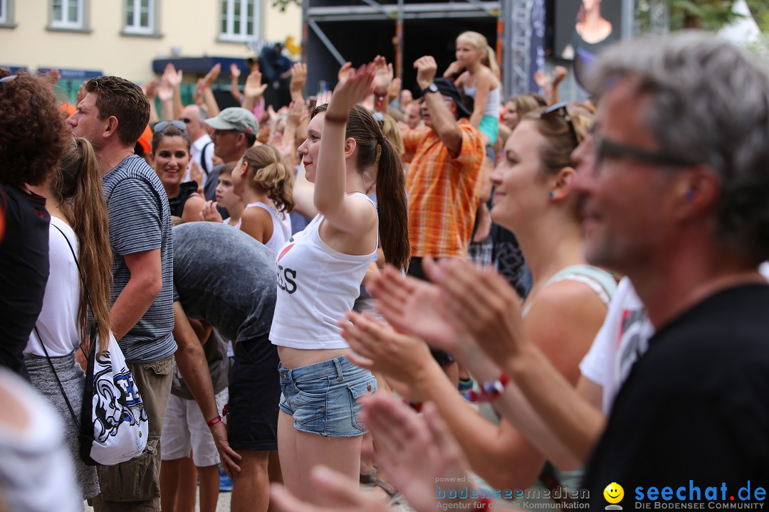 Stars in Town: Bastian Baker, Stefanie Heinzmann, Marc Sway: Schaffhausen, 