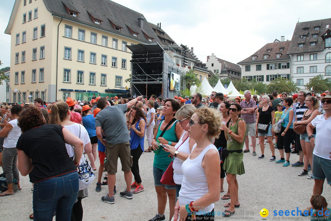 Stars in Town: Bastian Baker, Stefanie Heinzmann, Marc Sway: Schaffhausen, 