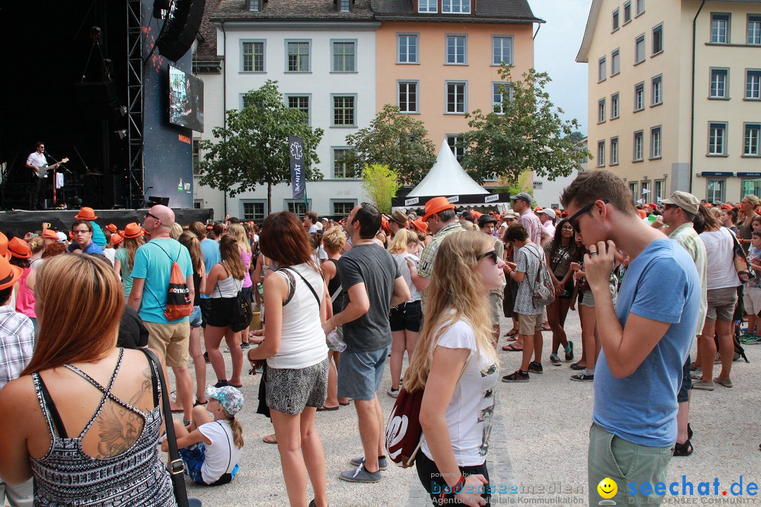 Stars in Town: Bastian Baker, Stefanie Heinzmann, Marc Sway: Schaffhausen, 