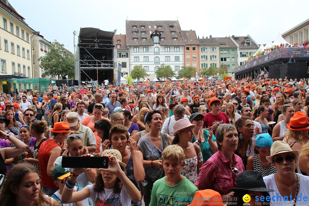 Stars in Town: Bastian Baker, Stefanie Heinzmann, Marc Sway: Schaffhausen, 