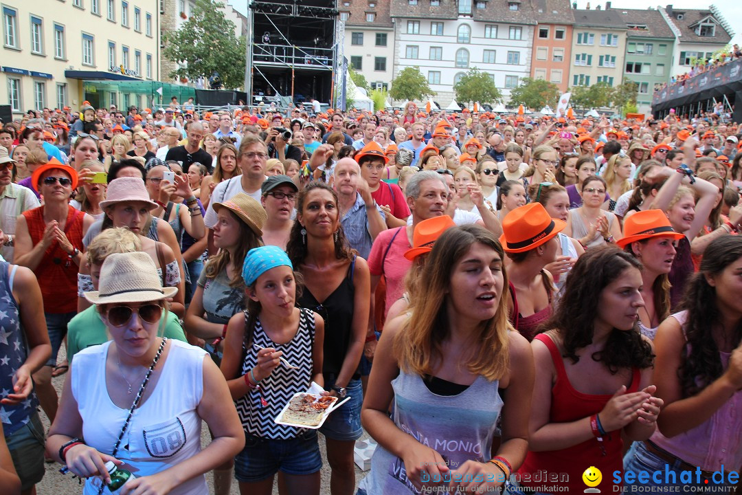 Stars in Town: Bastian Baker, Stefanie Heinzmann, Marc Sway: Schaffhausen, 