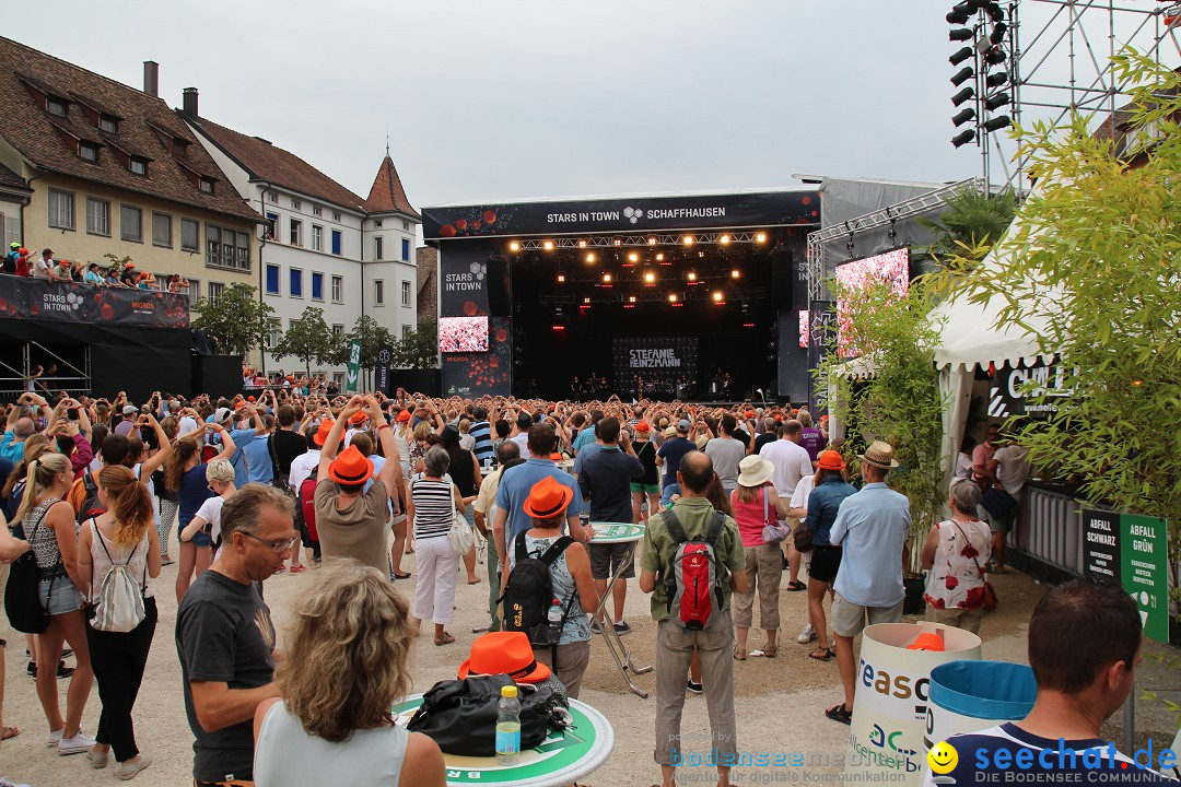 Stars in Town: Bastian Baker, Stefanie Heinzmann, Marc Sway: Schaffhausen, 