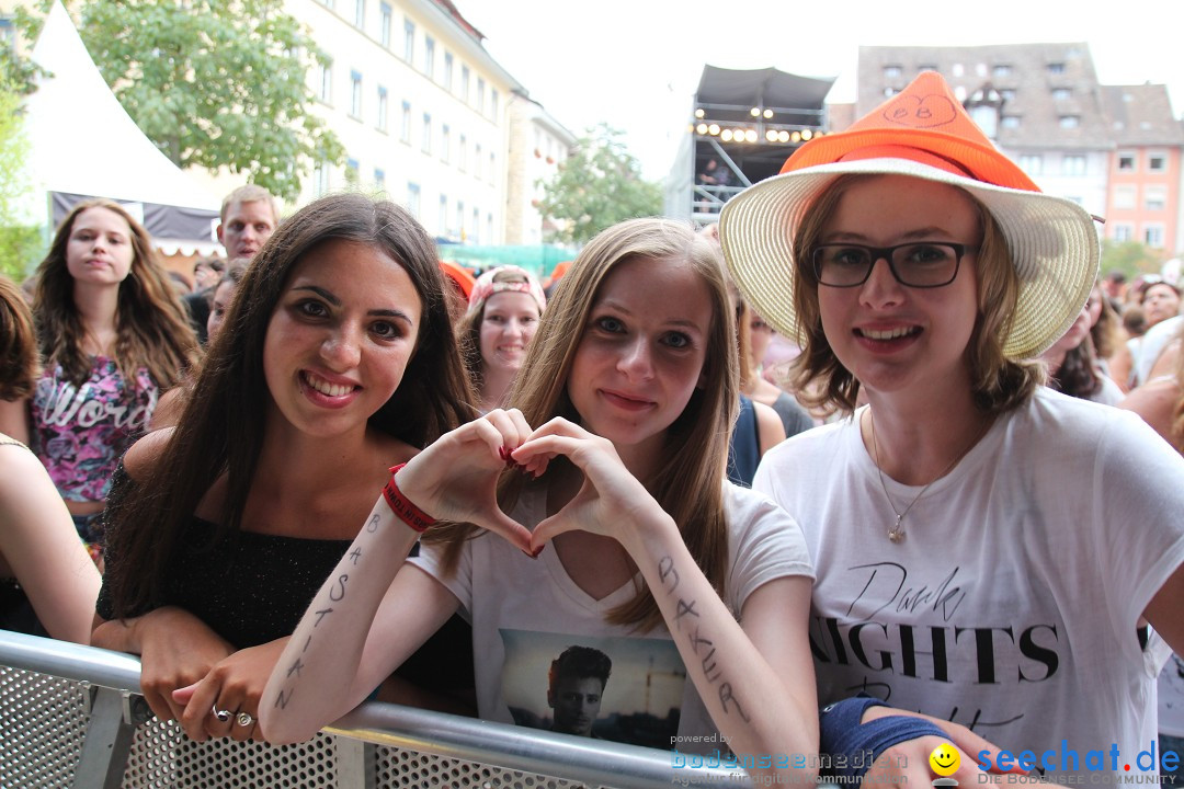 Stars in Town: Bastian Baker, Stefanie Heinzmann, Marc Sway: Schaffhausen, 