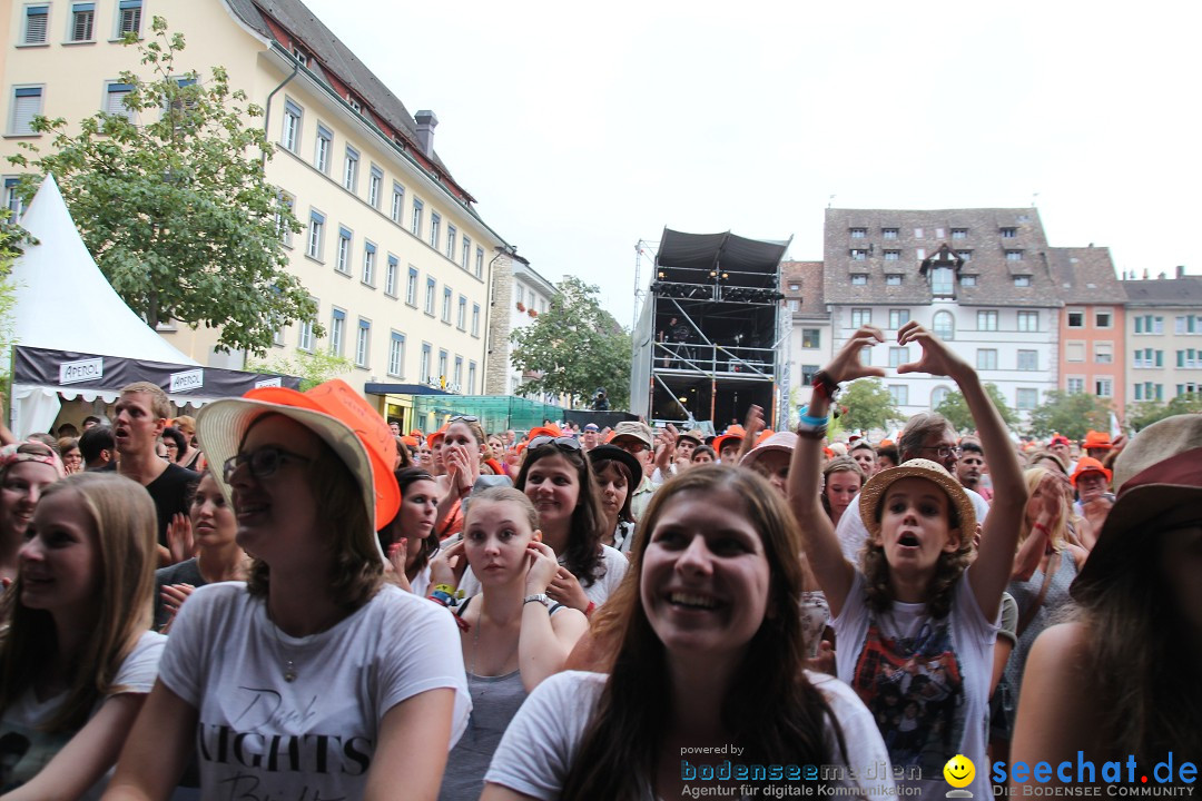 Stars in Town: Bastian Baker, Stefanie Heinzmann, Marc Sway: Schaffhausen, 