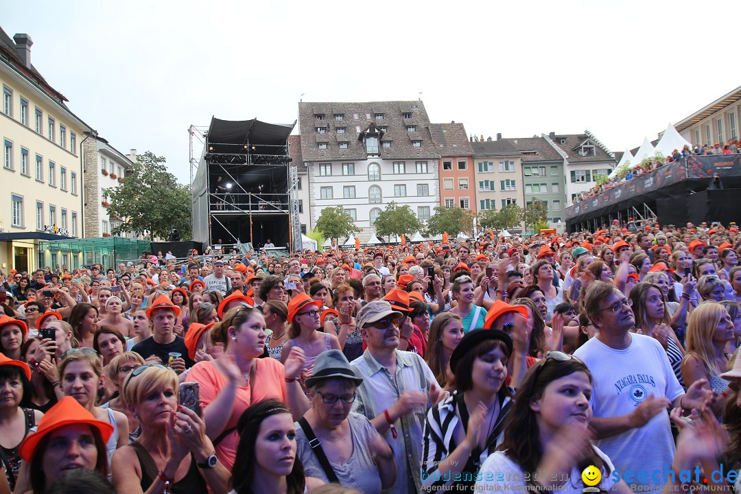 Stars in Town: Bastian Baker, Stefanie Heinzmann, Marc Sway: Schaffhausen, 