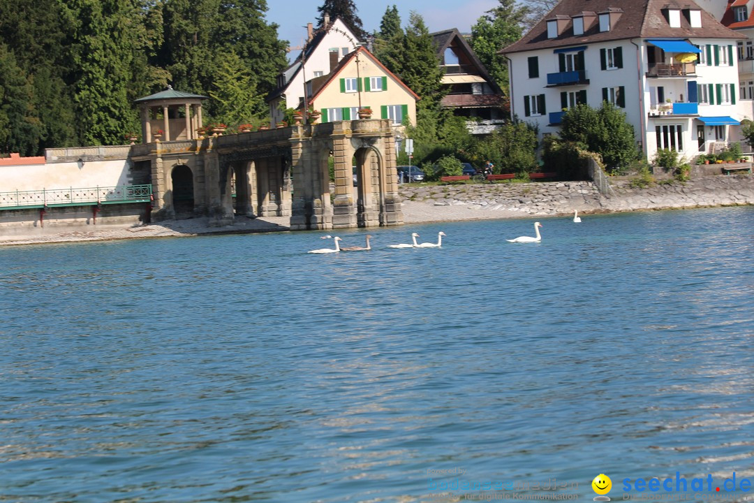 Bodensee Breitenquerung von Klaus Mattes: Friedrichshafen, 21.08.2015