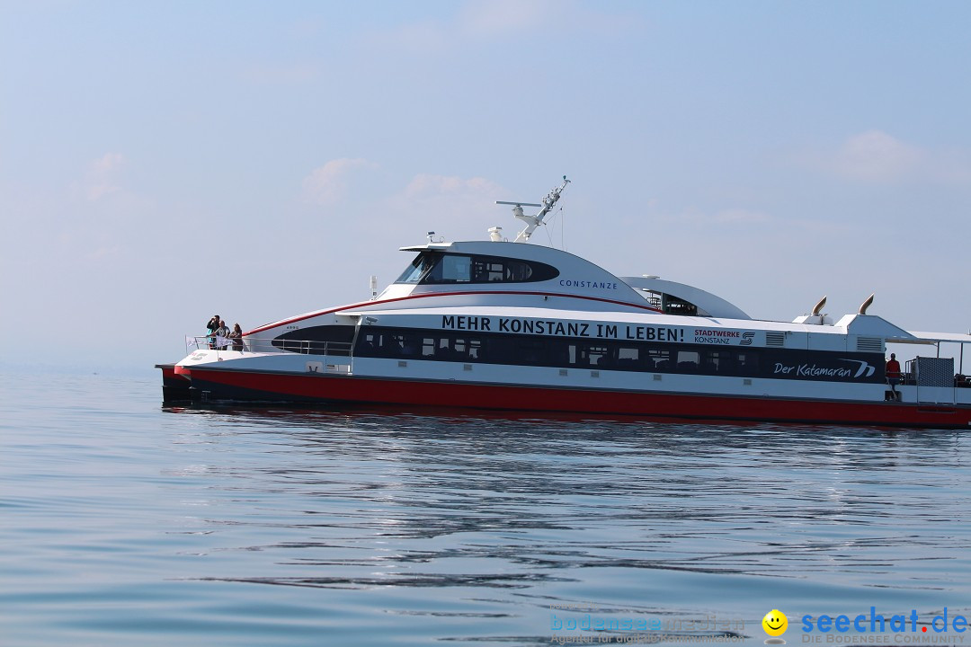 Bodensee Breitenquerung von Klaus Mattes: Friedrichshafen, 21.08.2015