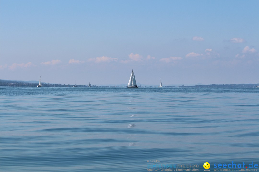 Bodensee Breitenquerung von Klaus Mattes: Friedrichshafen, 21.08.2015