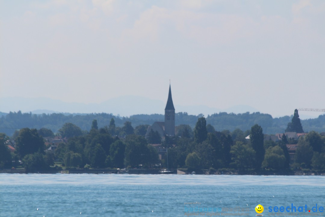 Bodensee Breitenquerung von Klaus Mattes: Friedrichshafen, 21.08.2015