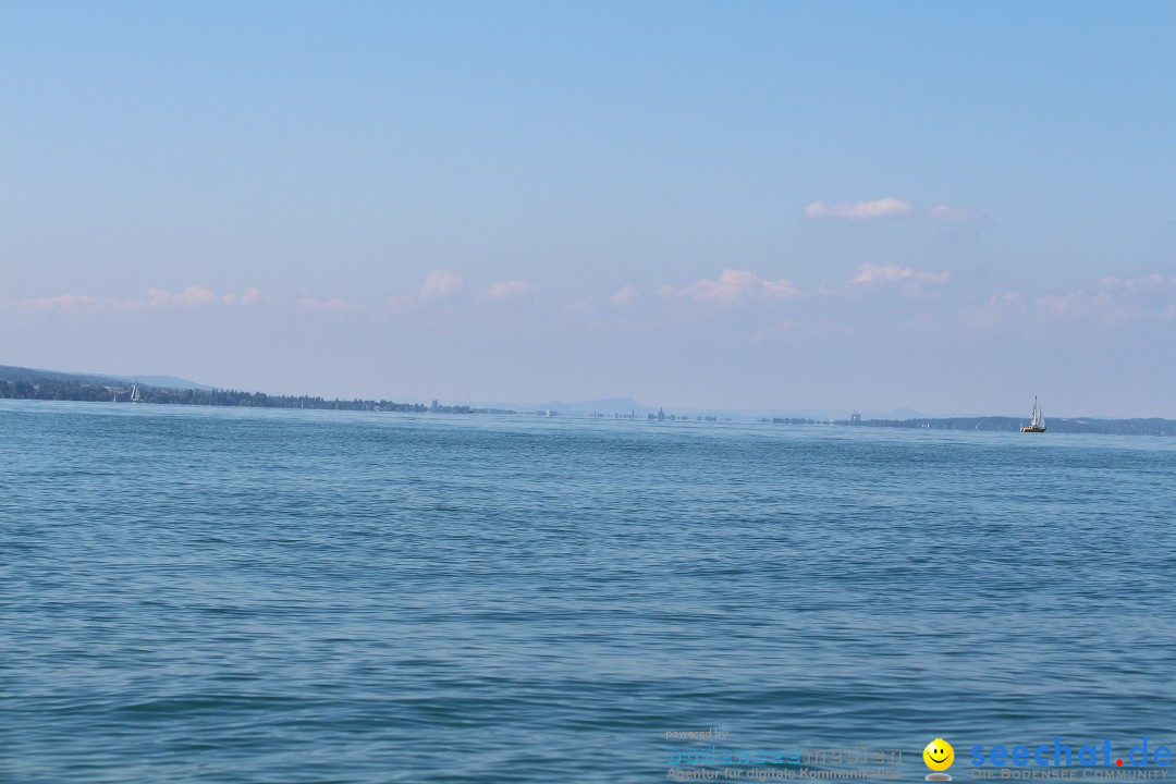 Bodensee Breitenquerung von Klaus Mattes: Friedrichshafen, 21.08.2015