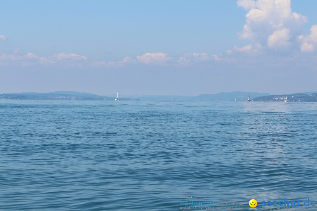 Bodensee Breitenquerung von Klaus Mattes: Friedrichshafen, 21.08.2015