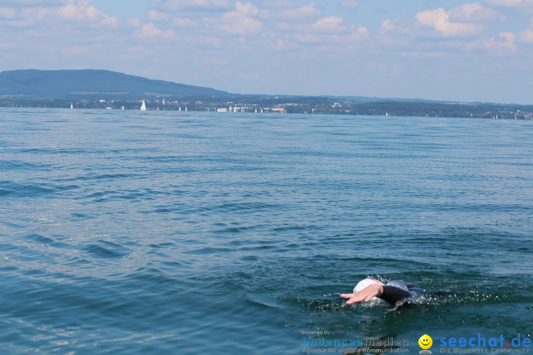 Bodensee Breitenquerung von Klaus Mattes: Friedrichshafen, 21.08.2015