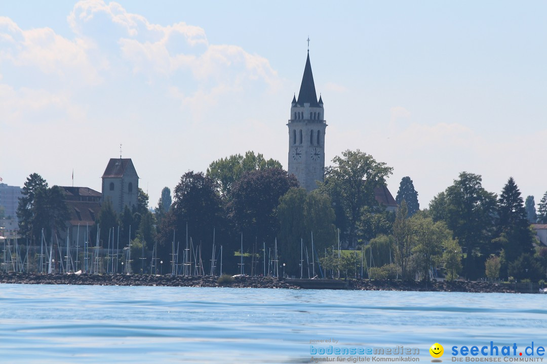 Bodensee Breitenquerung von Klaus Mattes: Friedrichshafen, 21.08.2015