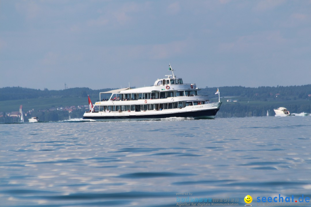 Bodensee Breitenquerung von Klaus Mattes: Friedrichshafen, 21.08.2015