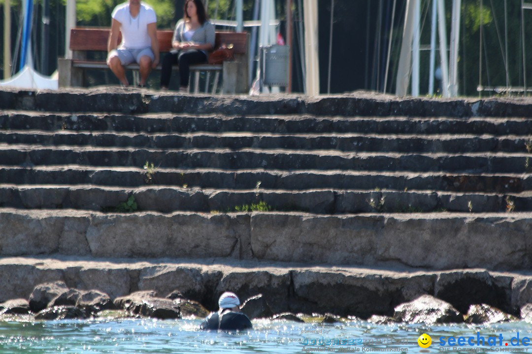 Bodensee Breitenquerung von Klaus Mattes: Friedrichshafen, 21.08.2015