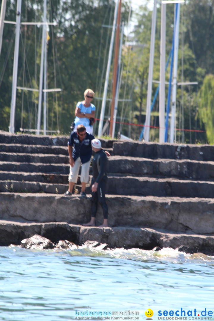 Bodensee Breitenquerung von Klaus Mattes: Friedrichshafen, 21.08.2015