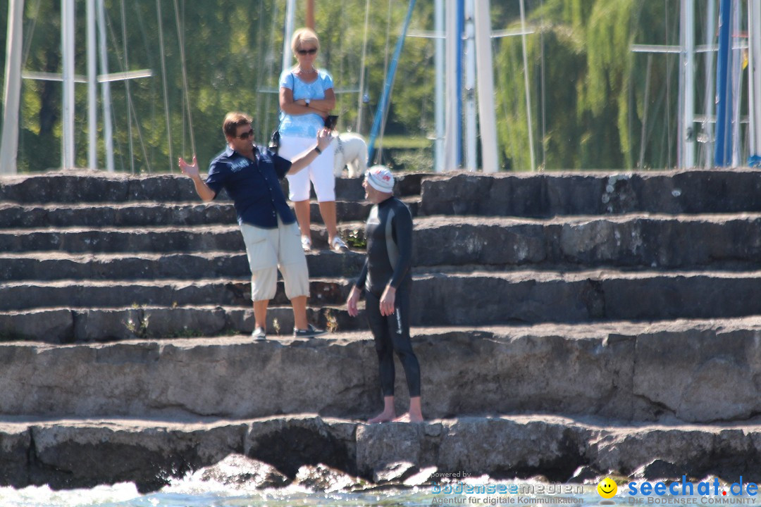 Bodensee Breitenquerung von Klaus Mattes: Friedrichshafen, 21.08.2015