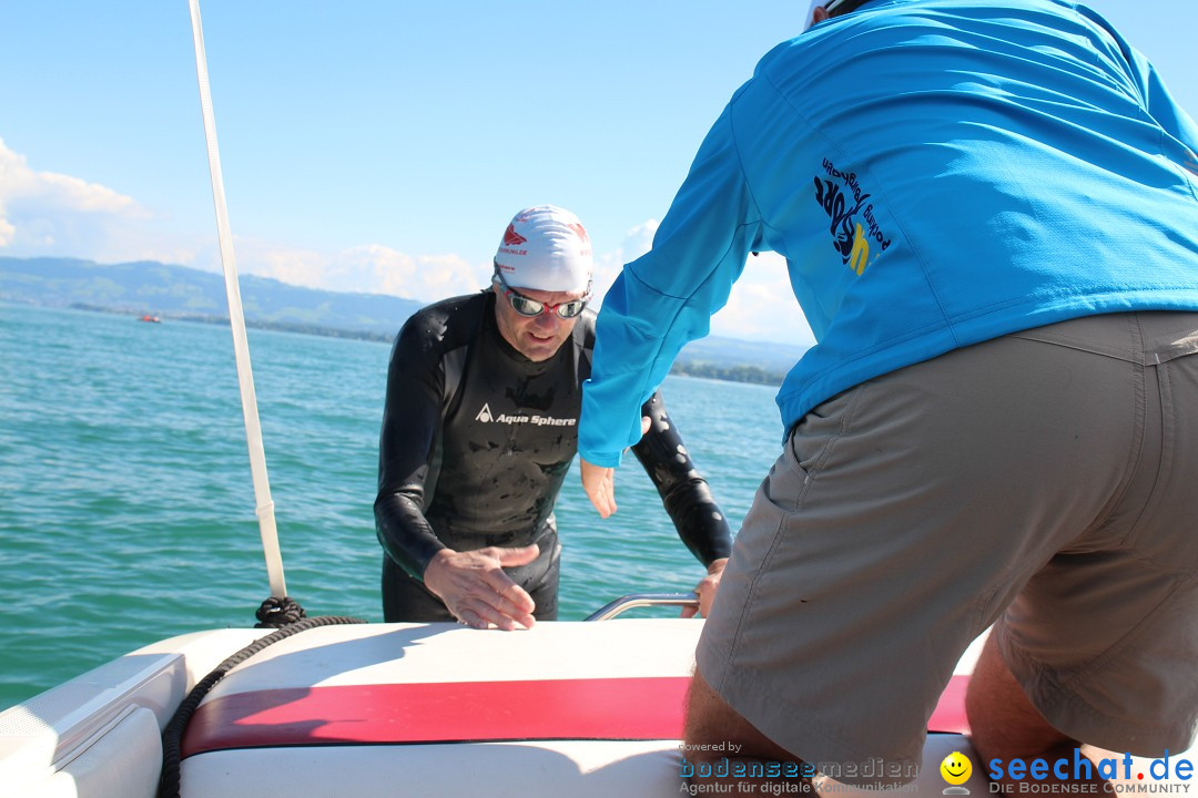 Bodensee Breitenquerung von Klaus Mattes: Friedrichshafen, 21.08.2015