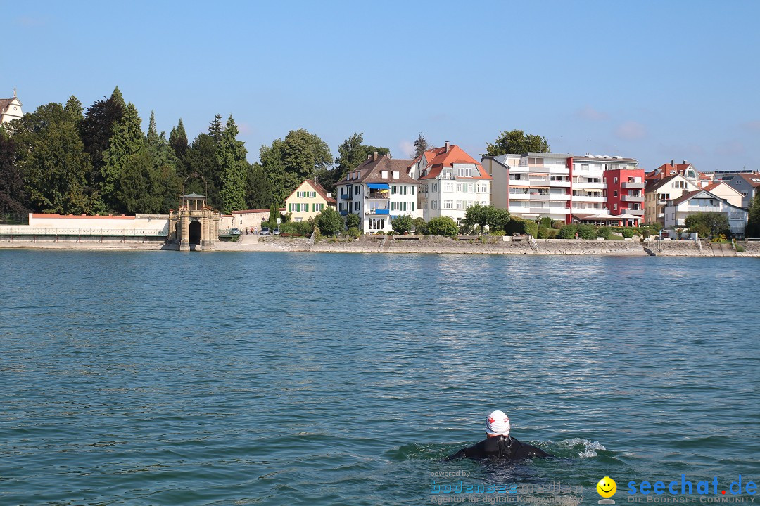 Bodensee Breitenquerung von Klaus Mattes: Friedrichshafen, 21.08.2015